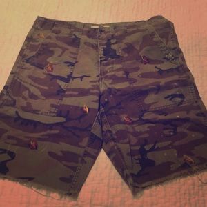 Ralph Lauren Denim Supply Means Camo Shorts